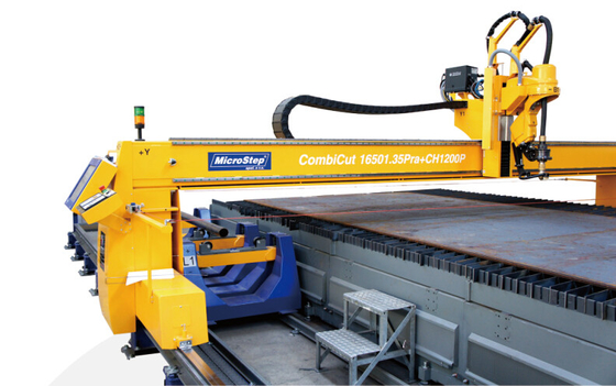 Машина желтой плазмы наклона CNC Combicut 3D скашивая для автомобильной промышленности